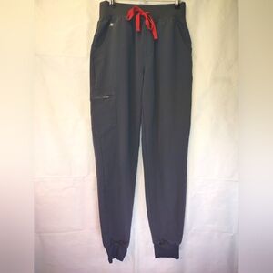 Figs Charcoal High Waisted Zamora Jogger